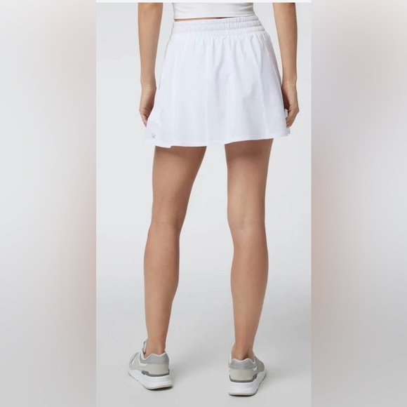 Vuori Clementine Skort White Size L Athletic Tennis Running Skirt - Picture 4 of 12